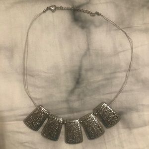 Bulky Silver Necklace